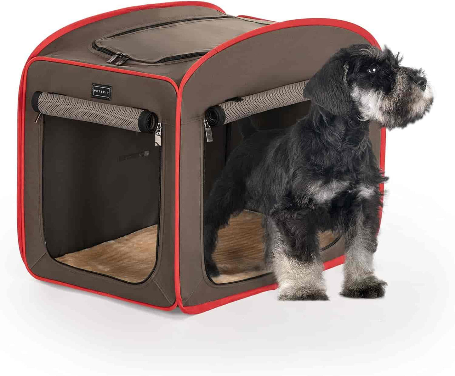 PETSFIT Travel Dog Crate Collapsible Dog Kennel Collapsible - PETSFIT STORE