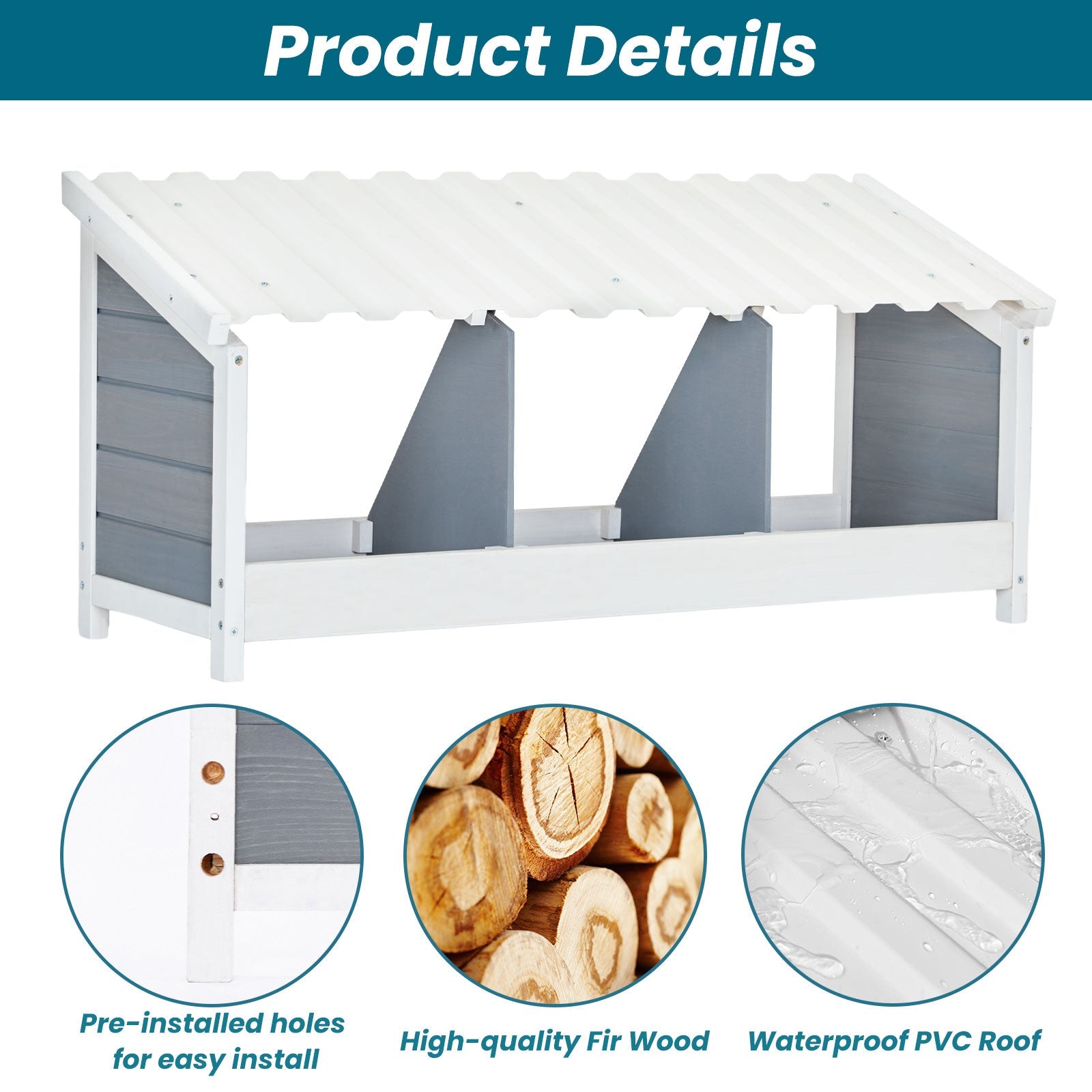 petsfit-triple-chicken-nesting-box-chicken-coop-accessories-with-pvc-roofing-versatile-use-wood-nesting-boxes-for-hens-easy-to-assemble-04
