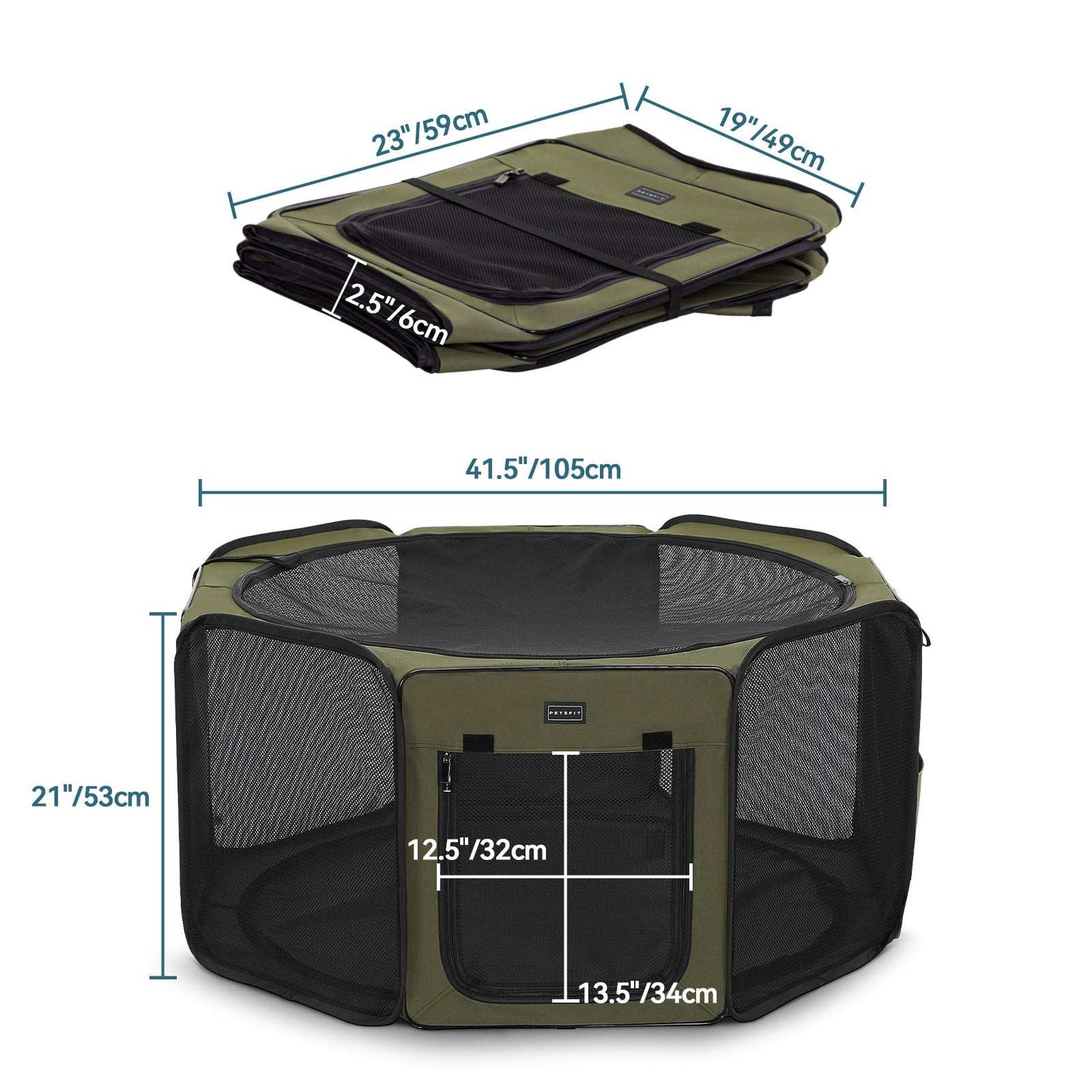 Petsfit-Portable-Dog-Playpen-Indoor-Pet-Delivery-Room-Outdoor-Pet-Tent-04