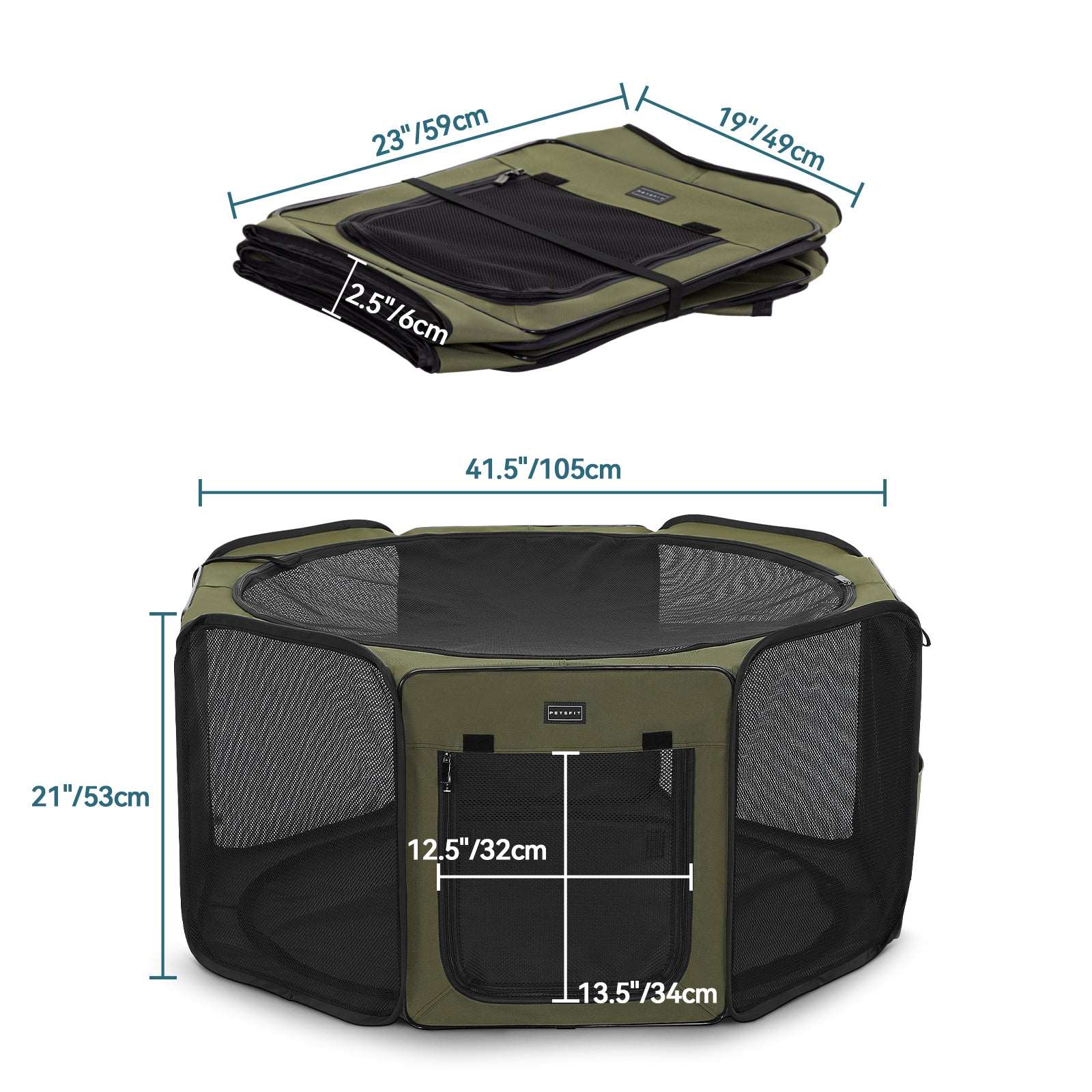 Petsfit-Portable-Dog-Playpen-Indoor-Pet-Delivery-Room-Outdoor-Pet-Tent-04