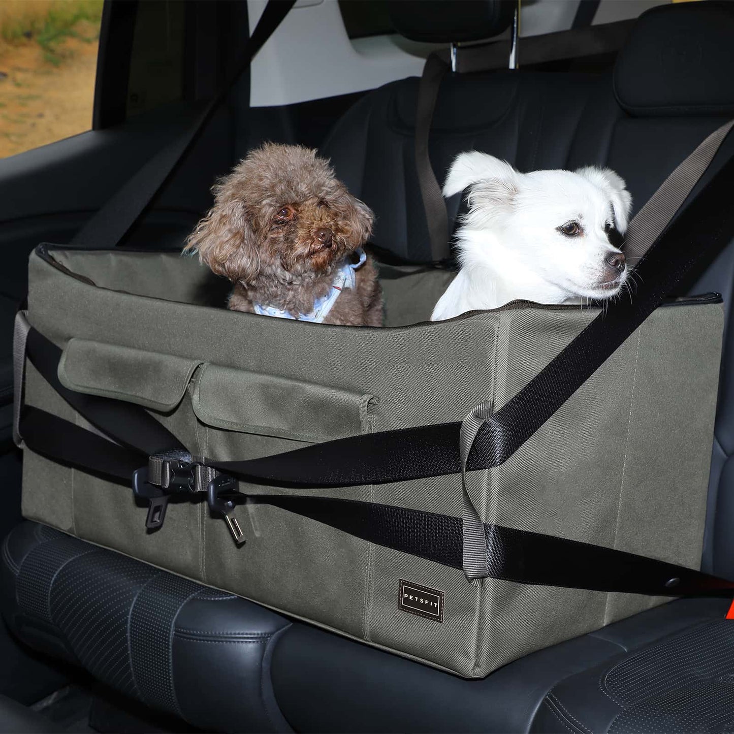 PETSFIT_Dog_Booster_Seat_for_Medium_Dog